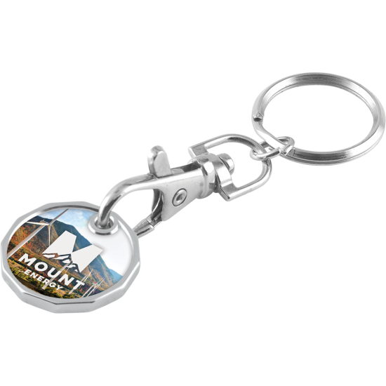 Trolley Coin Keychain - Unlaminated Trolley Coin Keychain - Unlaminated